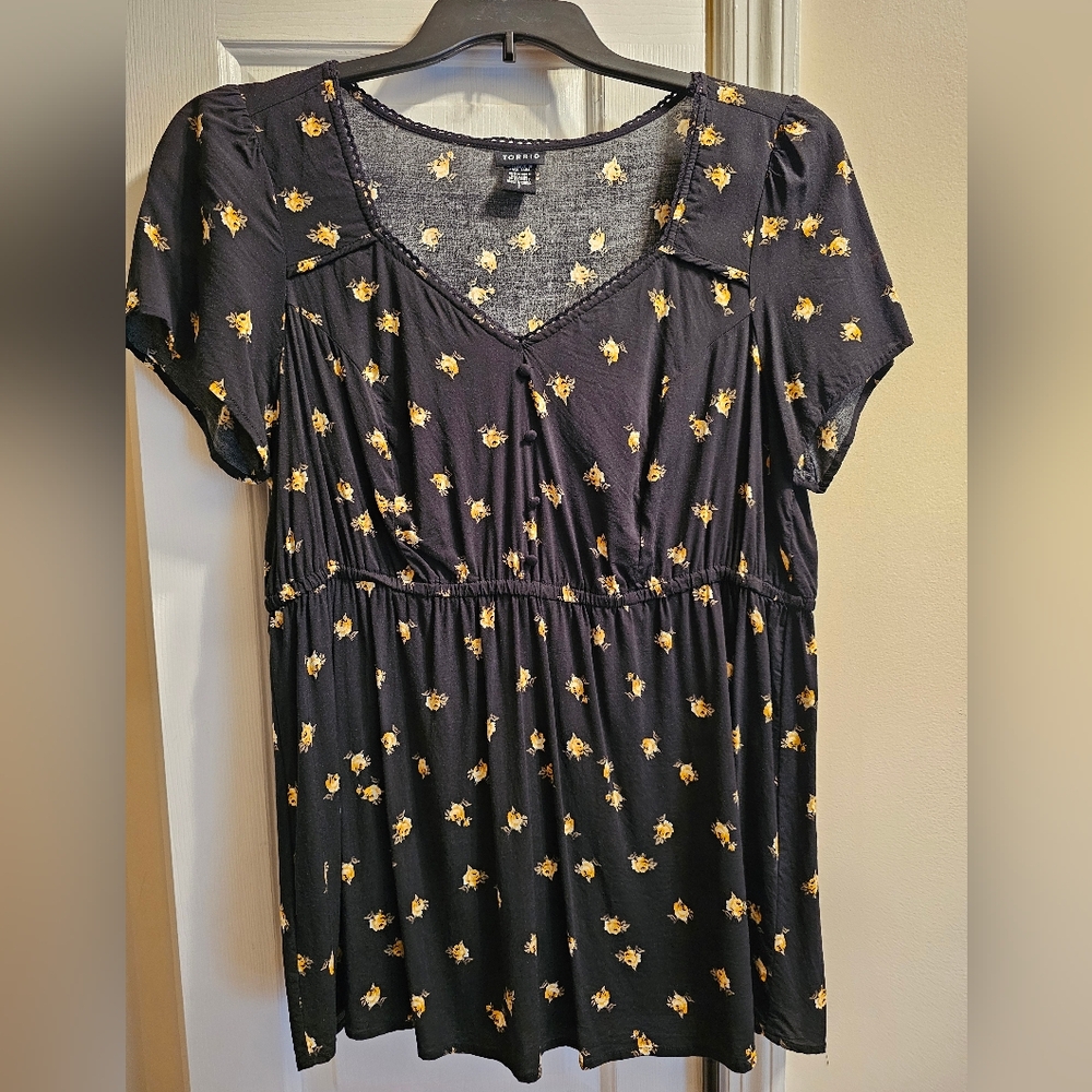 Torrid Babydoll Top
